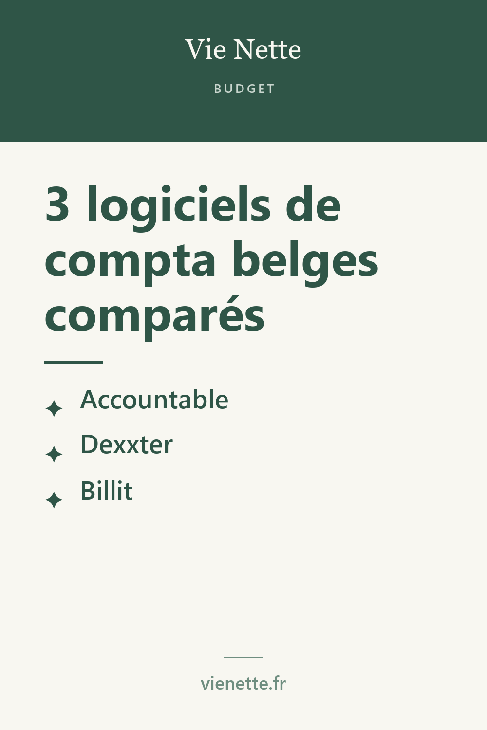 3 logiciels de compta belges comparés